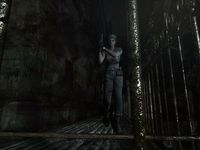 une photo d'Ã©cran de Resident Evil Rebirth sur Nintendo Gamecube
